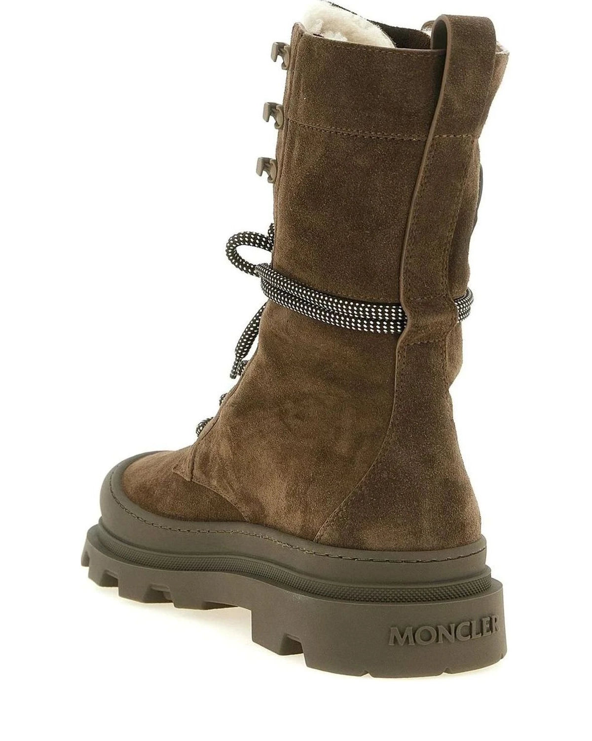 Moncler Boots in brown, Leather — view 3