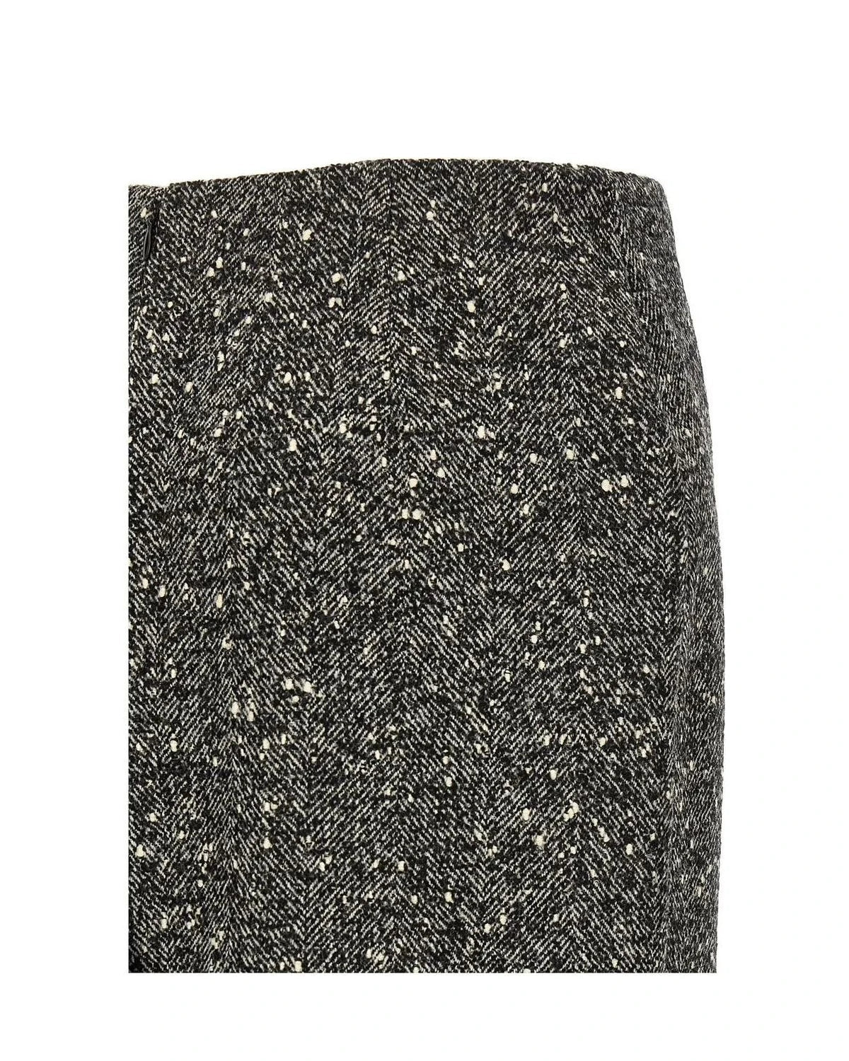 Valentino Garavani Skirt in gray, Virgin Wool — view 4