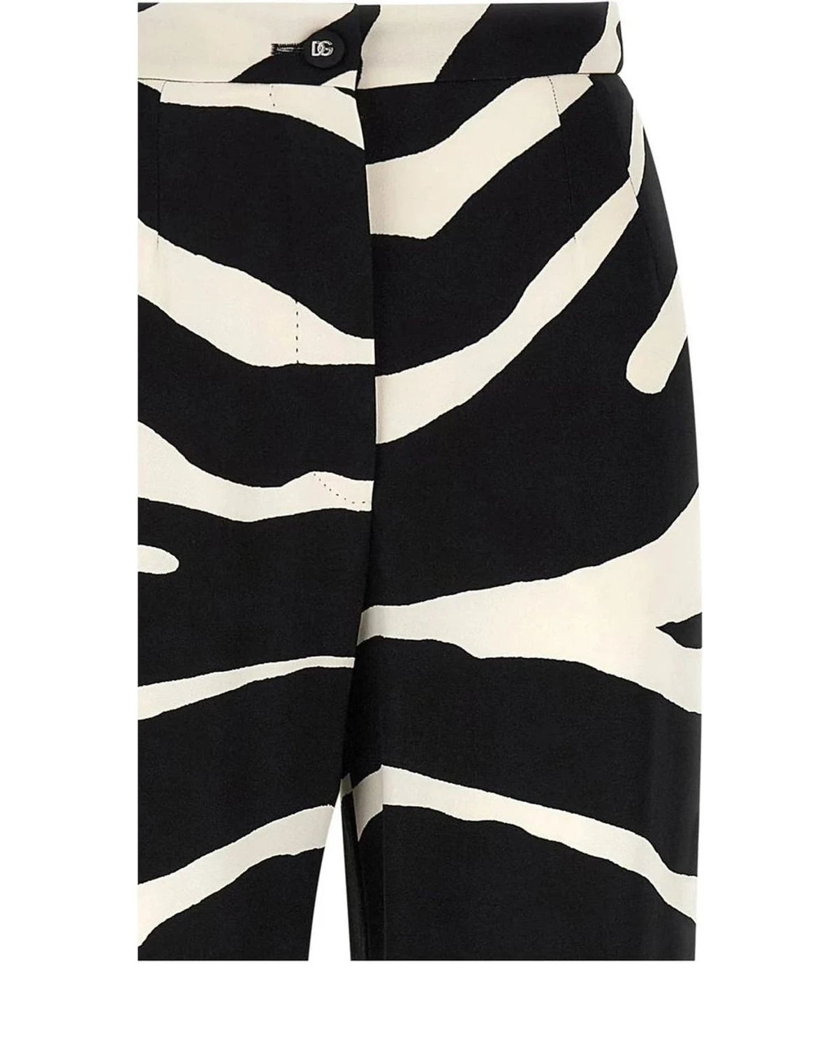 Dolce & Gabbana Palazzo Pant in multicolor, Viscose — view 3