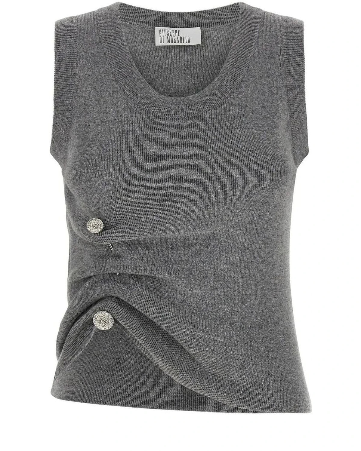 Giuseppe Di Morabito Sweater in gray, Virgin Wool