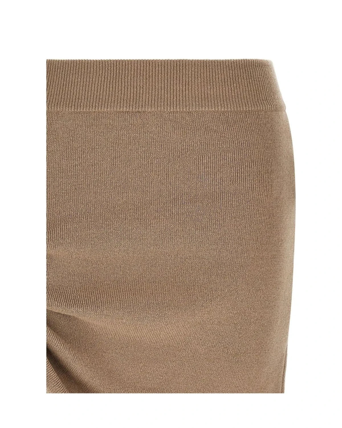 Giuseppe Di Morabito Skirt in beige, Virgin Wool — view 3