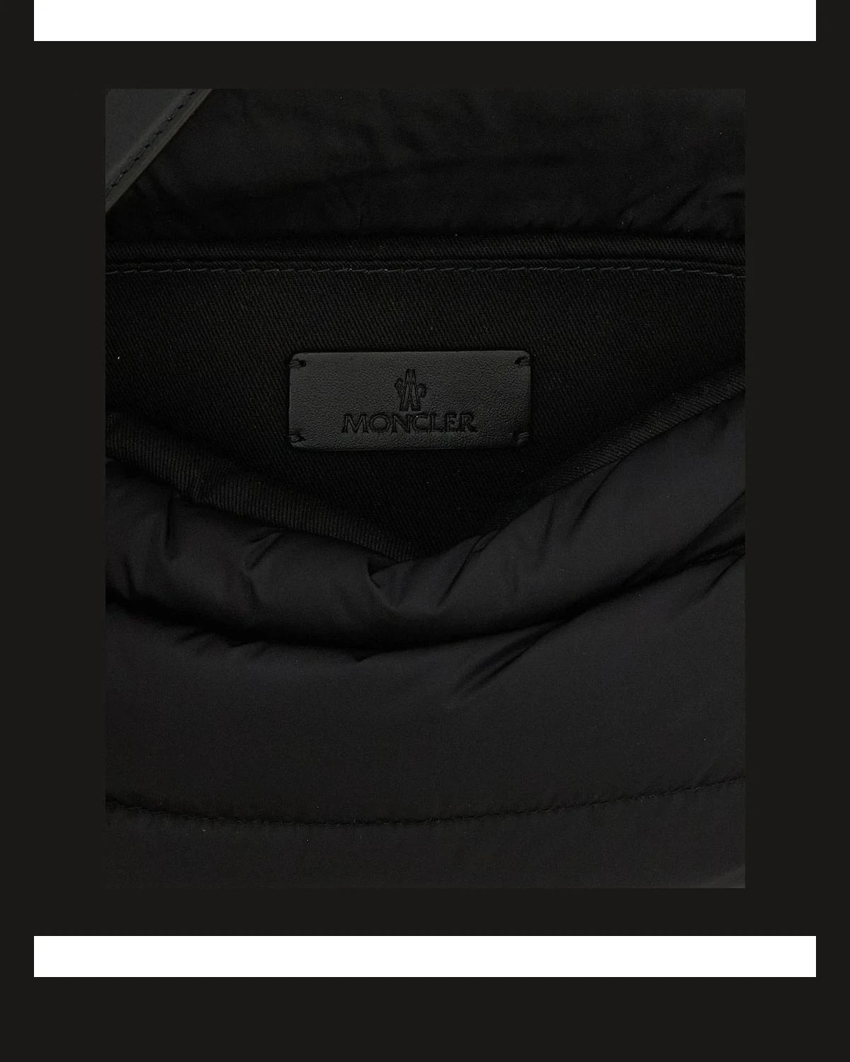 Moncler Shoulder Bag in black — view 4