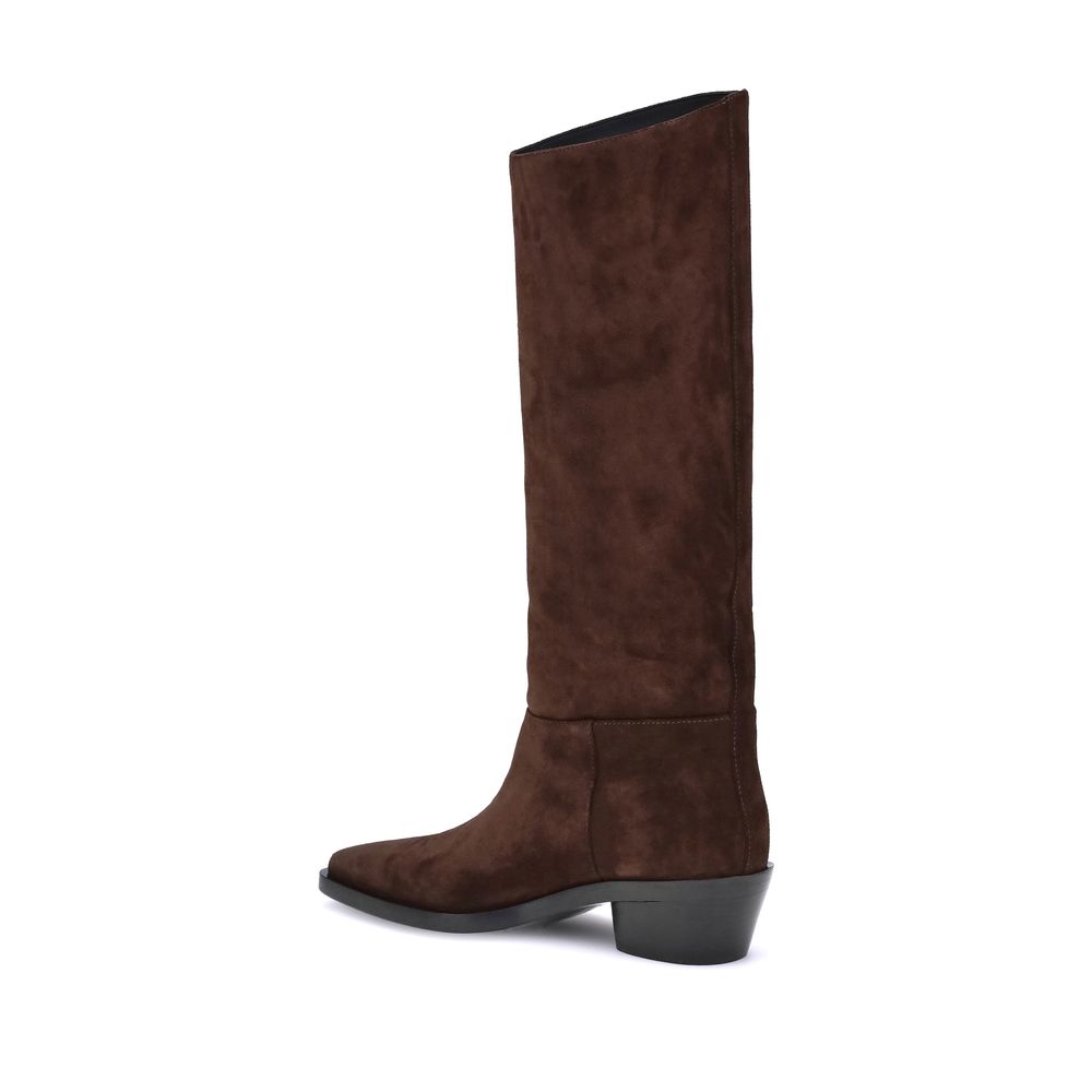 Proenza Schouler Suede Bronco Boots Glam Steals
