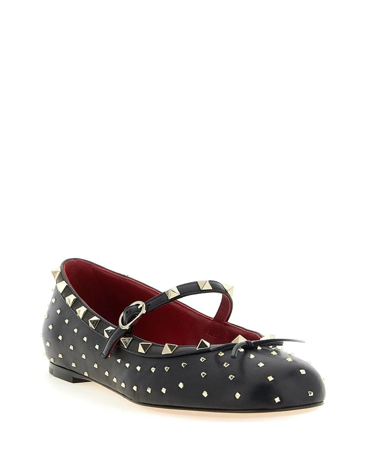 Valentino Garavani Ballet Flats in black, Lamb Leather — view 2