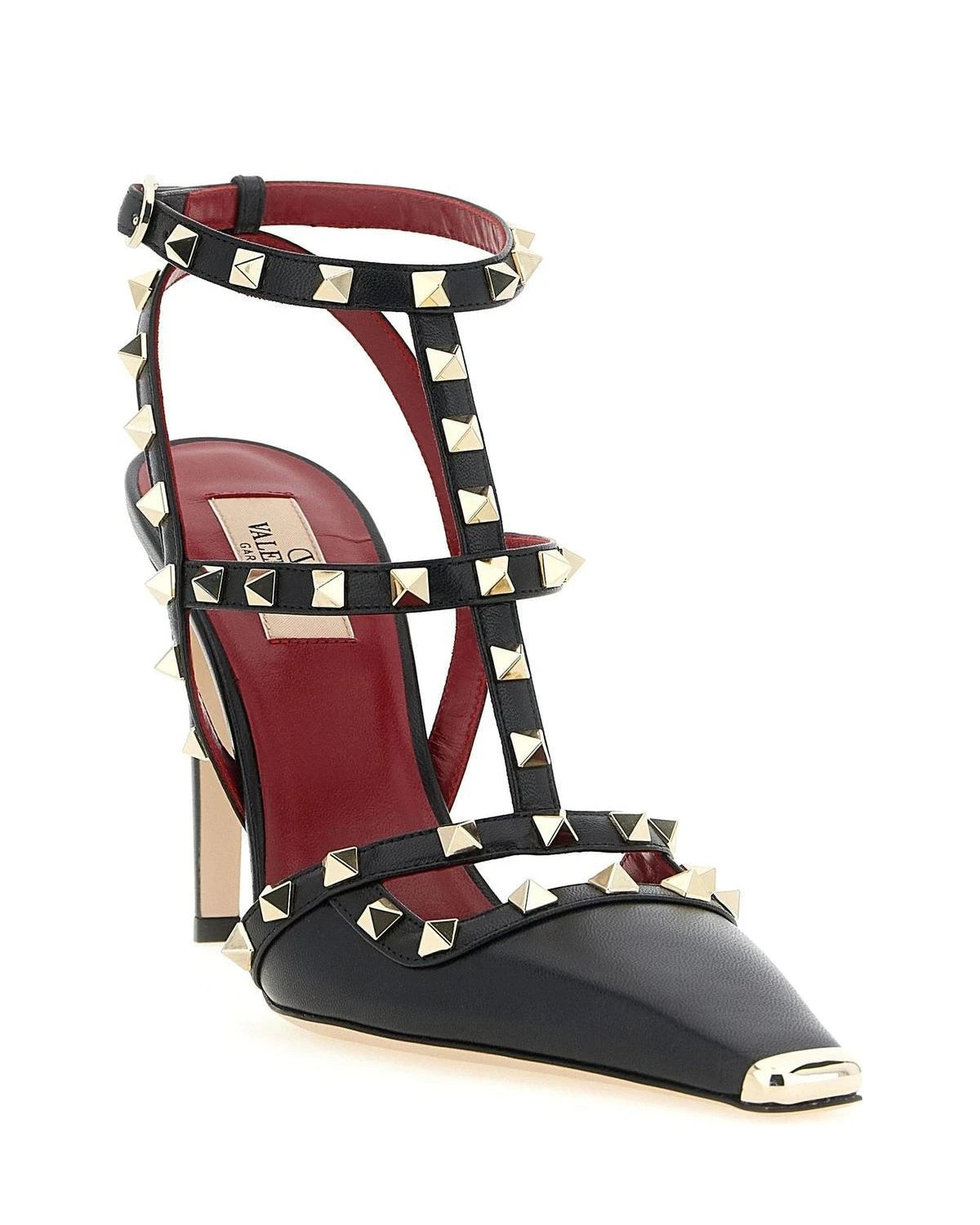 Valentino Garavani Pumps in black, Calfskin Leather — view 2