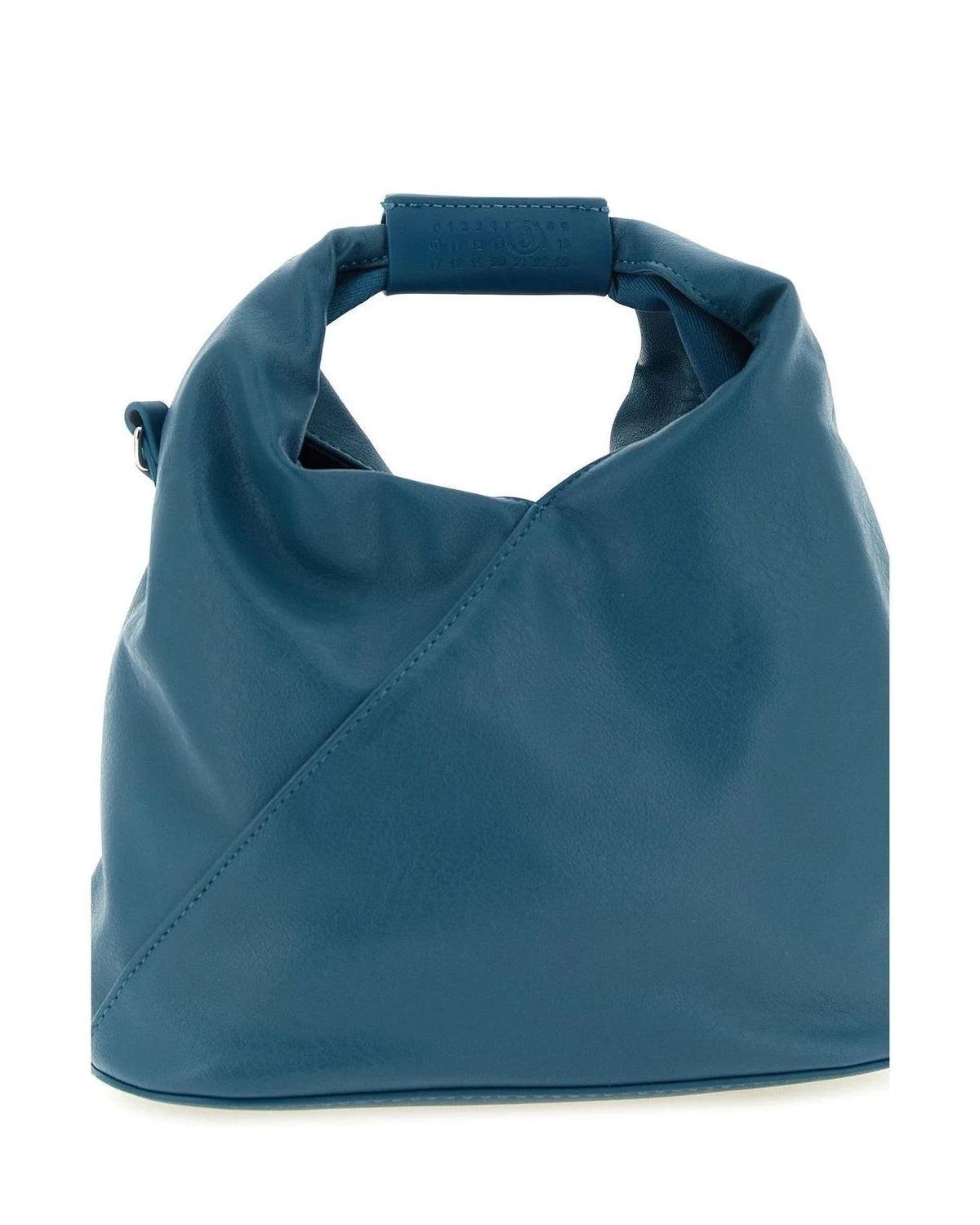 MM6 Maison Margiela Hobo Bag in blue, Polyurethane — view 3