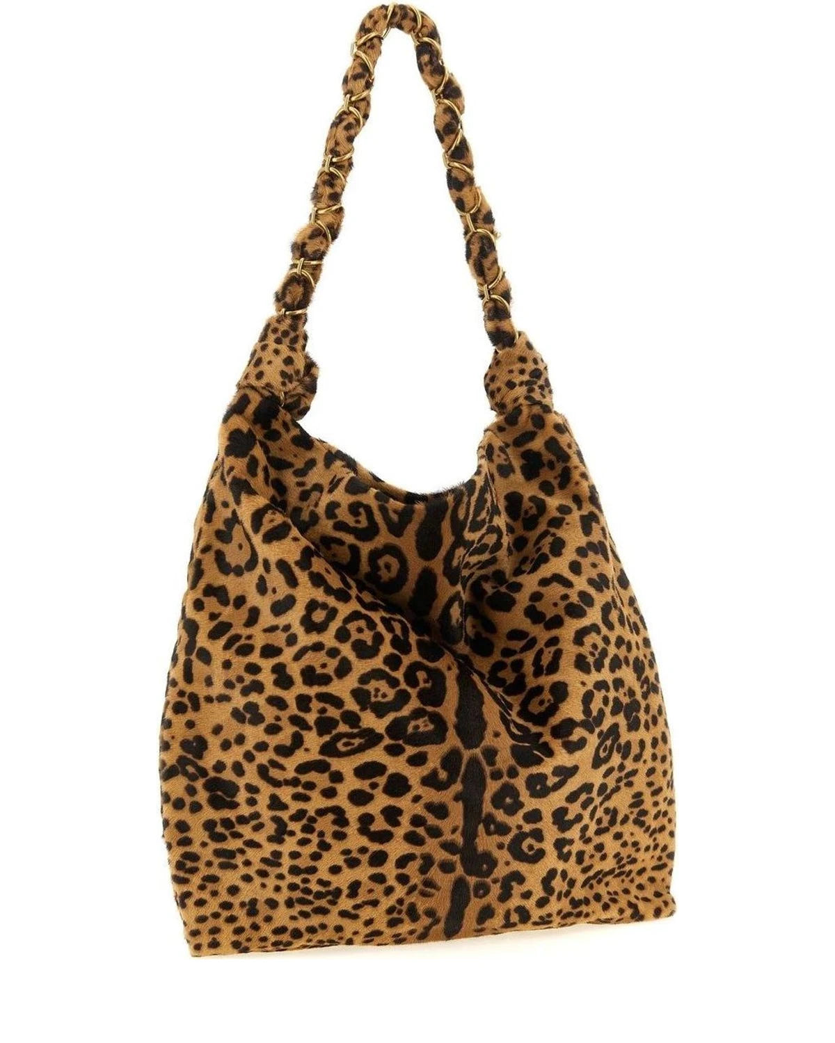 Saint Laurent Hobo Bag in brown, Calfskin Leather — view 2