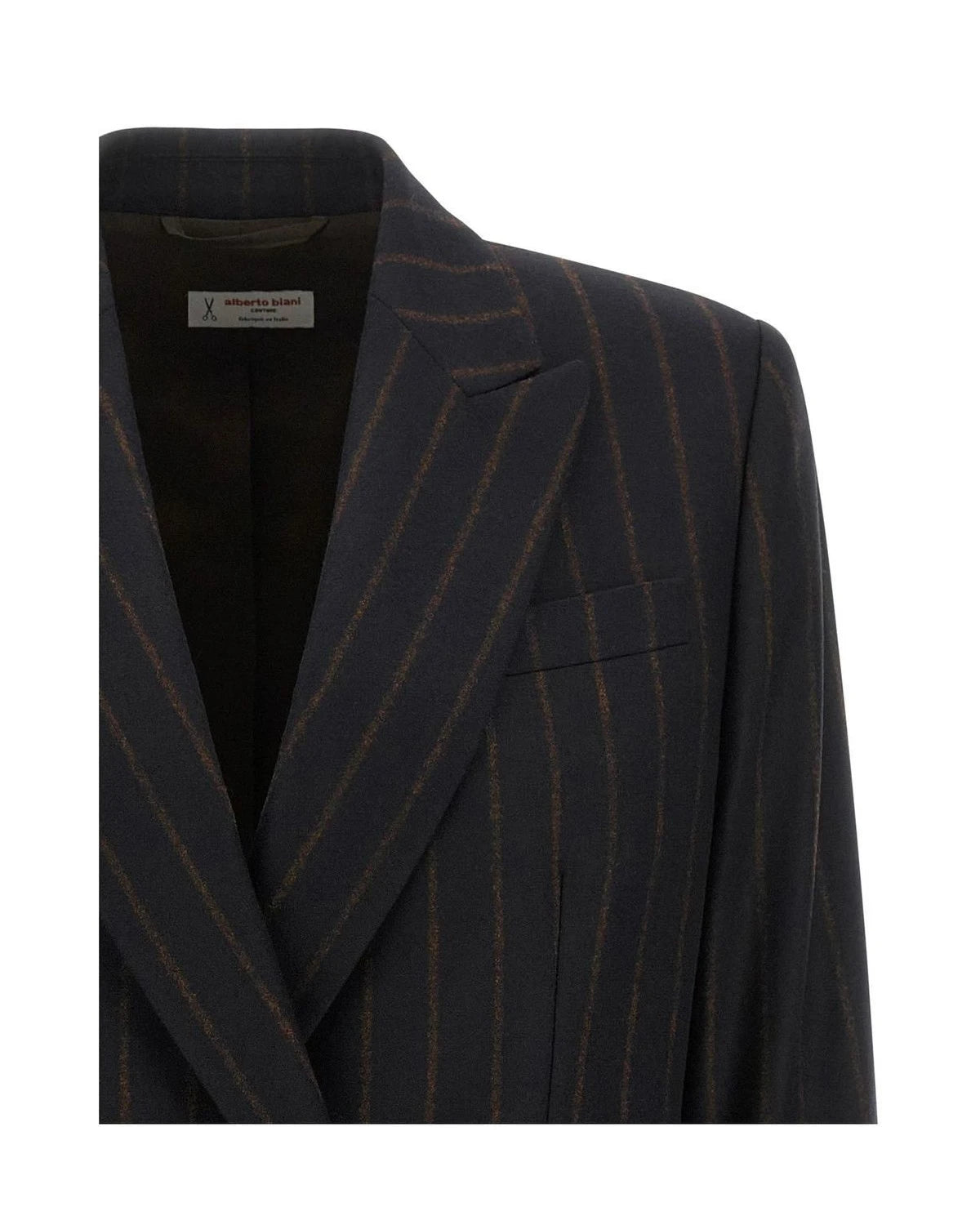 Alberto Biani Blazer in navy, Wool — view 3