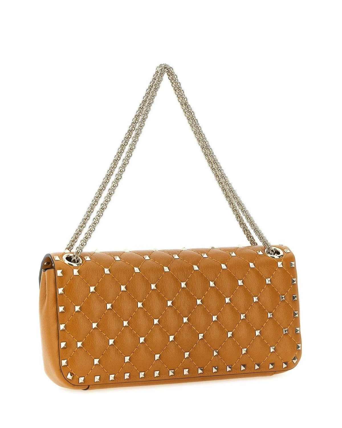 Valentino Garavani Shoulder Bag in orange, Goat Leather — view 2