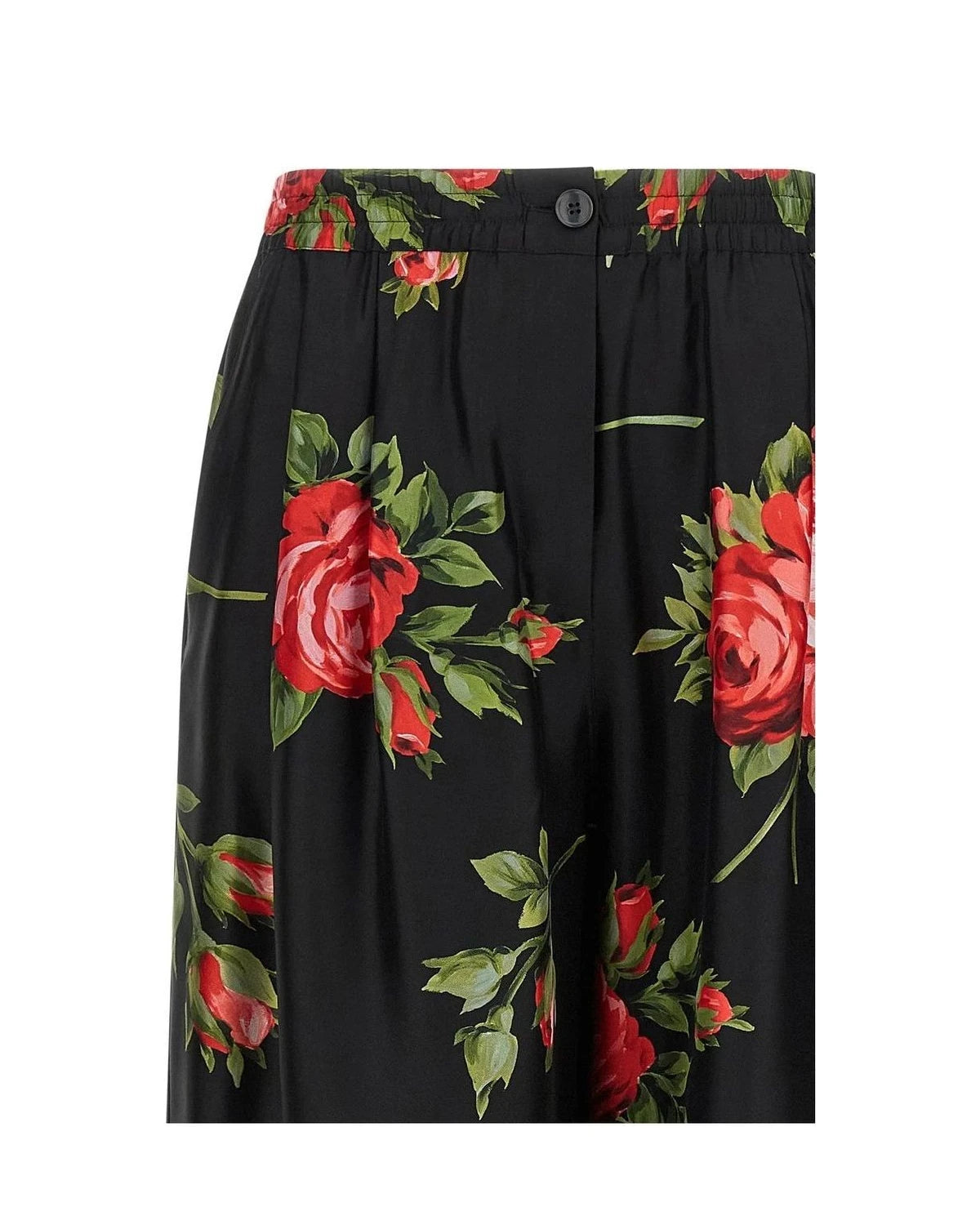 Dolce & Gabbana Palazzo Pant in black, Silk — view 3