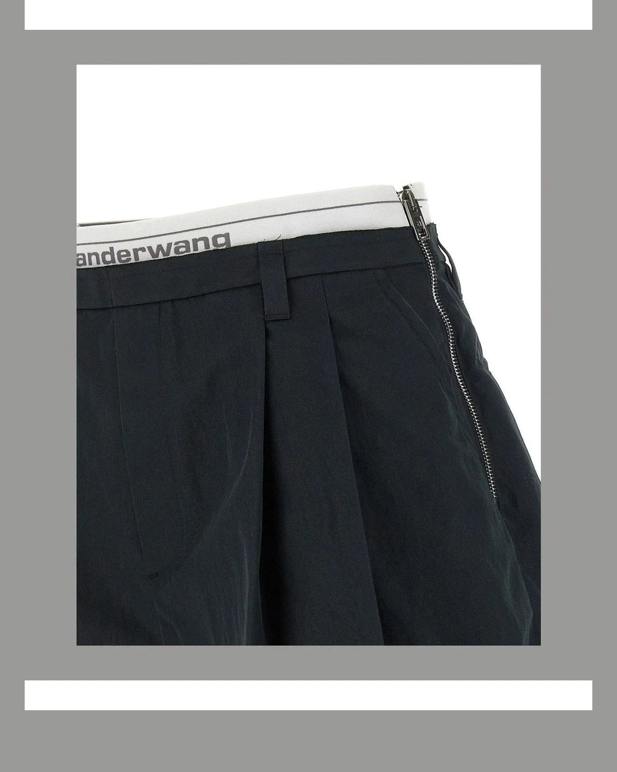 Alexander Wang Bermuda in black, Cotton โ view 3