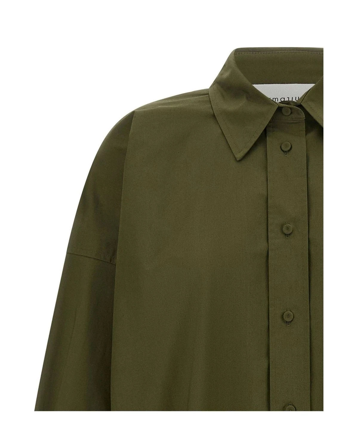 Armarium Dress Shirt in green, Cotton — view 3