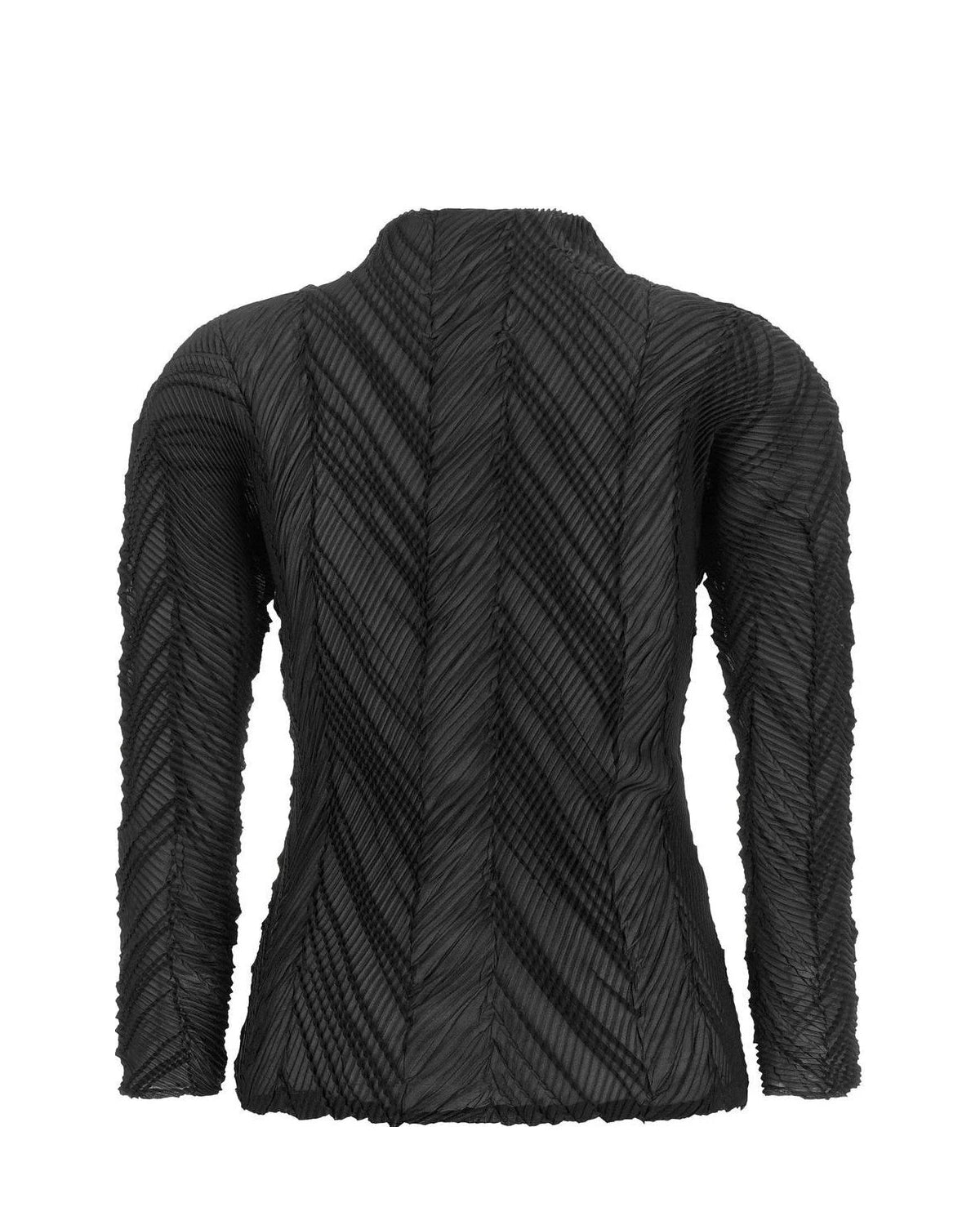 Issey Miyake Cardigan in black, Polyester — view 2
