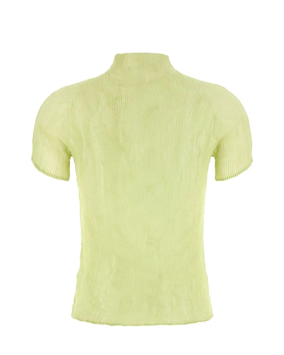 Issey Miyake Blouse in green, Polyester — view 2