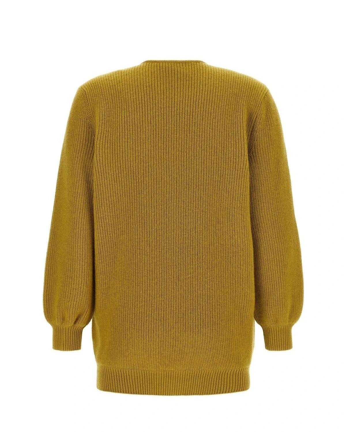Valentino Garavani Cardigan in yellow, Virgin Wool — view 2