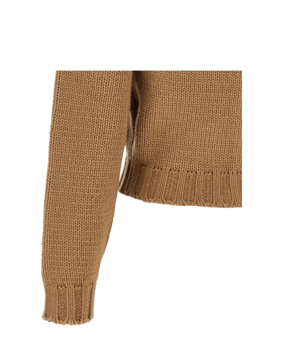 MM6 Maison Margiela Cardigan in beige, Wool β view 4