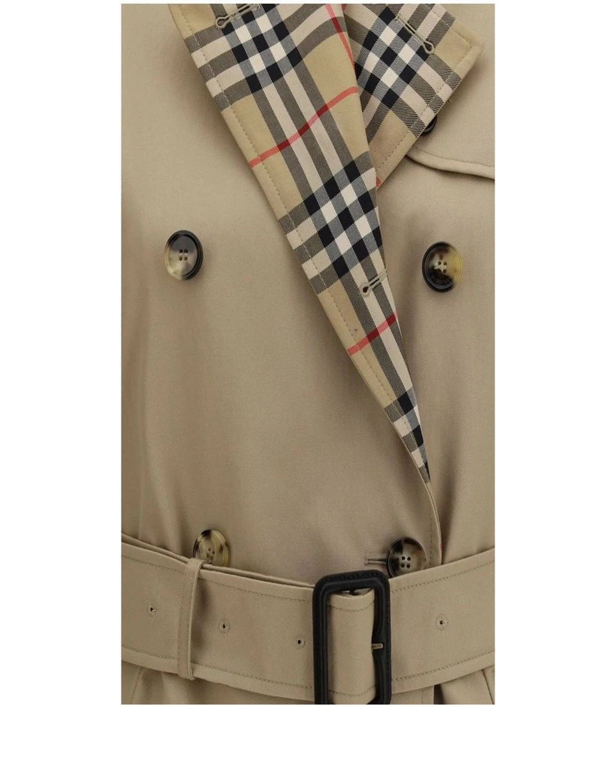 Burberry Trench Coat in beige, Cotton — view 3