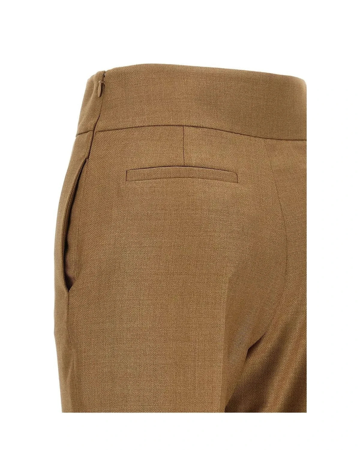 Valentino Garavani Trouser in beige, Virgin Wool — view 4