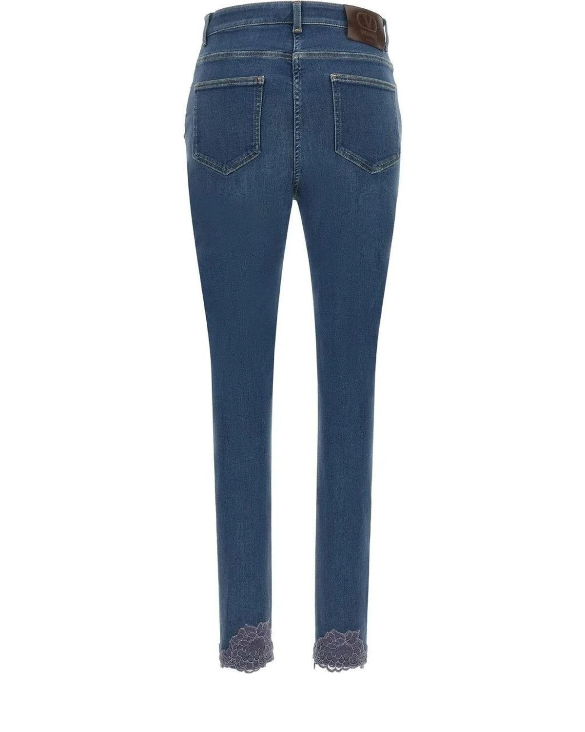 Valentino Garavani Jean in blue, Cotton Denim — view 2