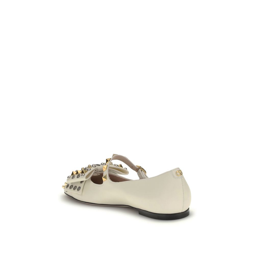 Valentino Garavani Mary Jane Bowow Ballerinas