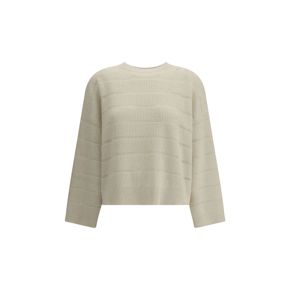 Brunello Cucinelli Wool Dazzling Cashmere and Sweater
