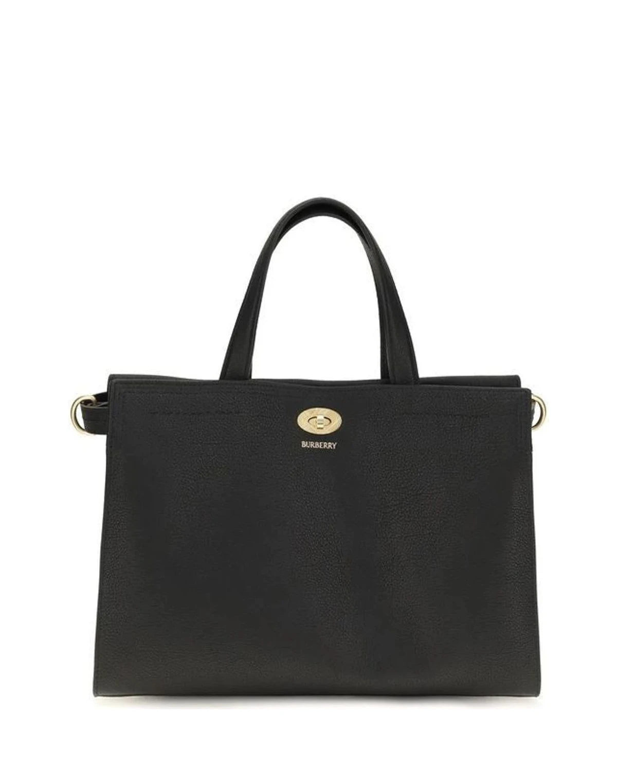 Burberry Satchel Bag in black, Cotton
