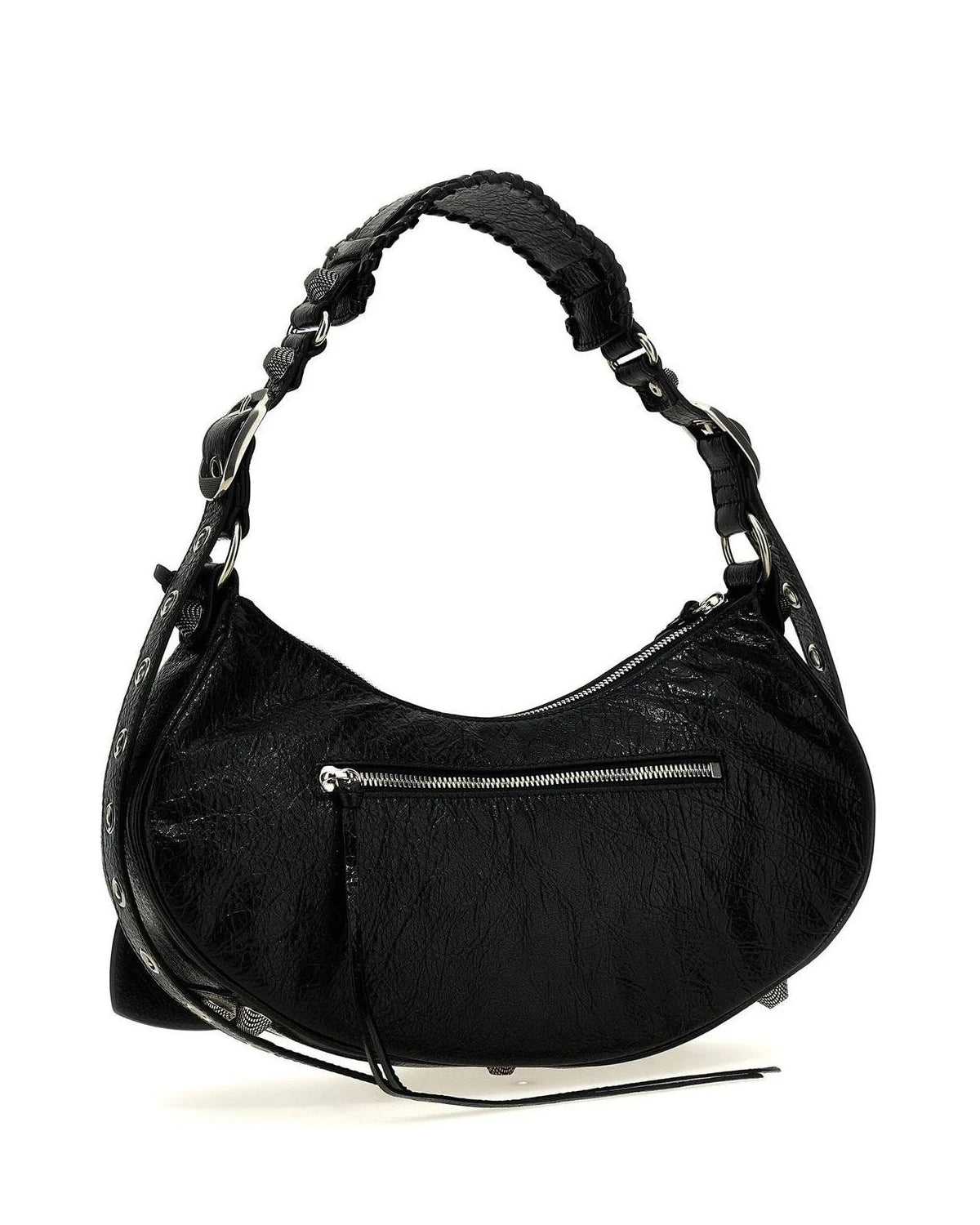 Balenciaga Hobo Bag in black, Lamb Leather — view 2