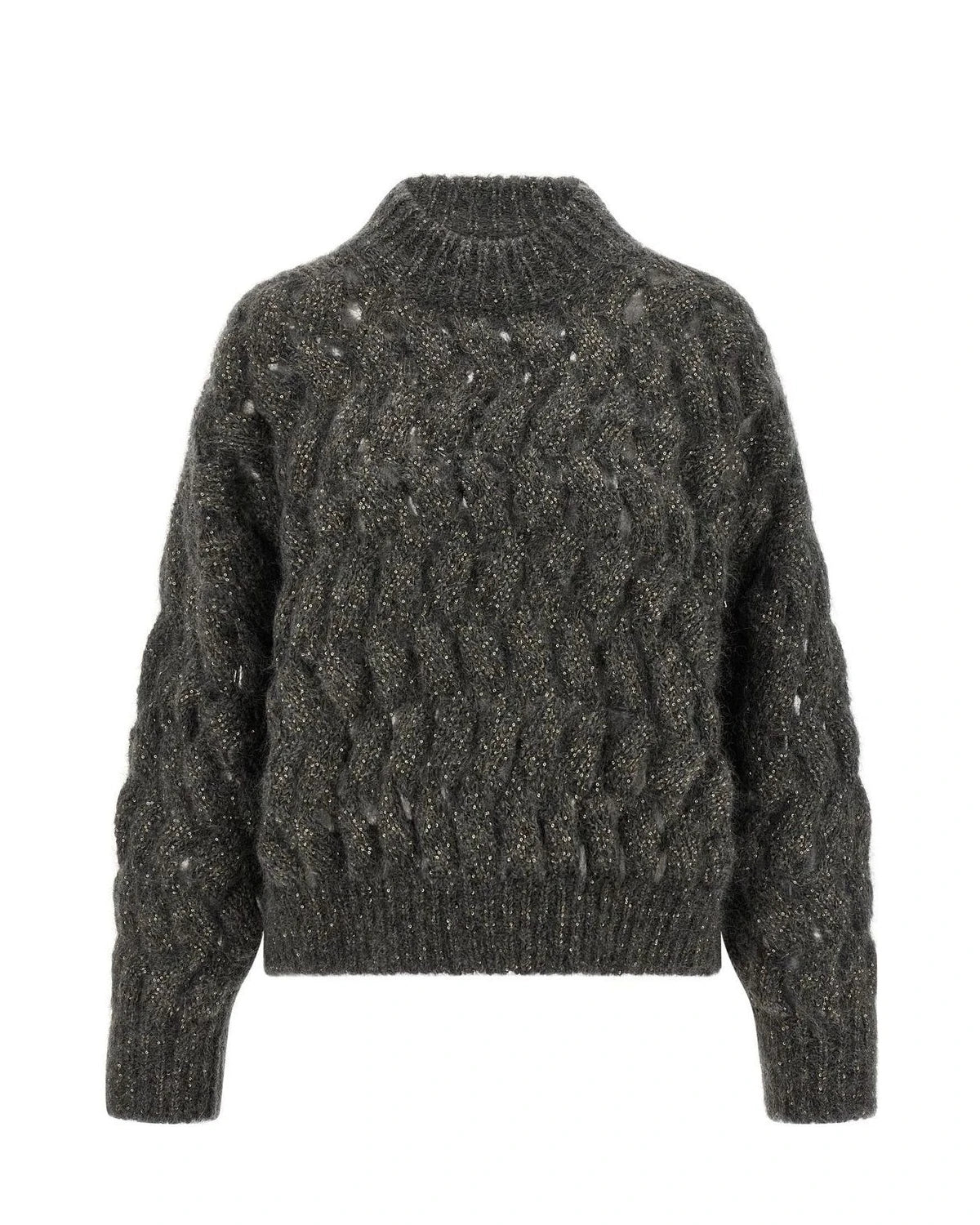 Brunello Cucinelli Sweater in gray, Mohair Wool