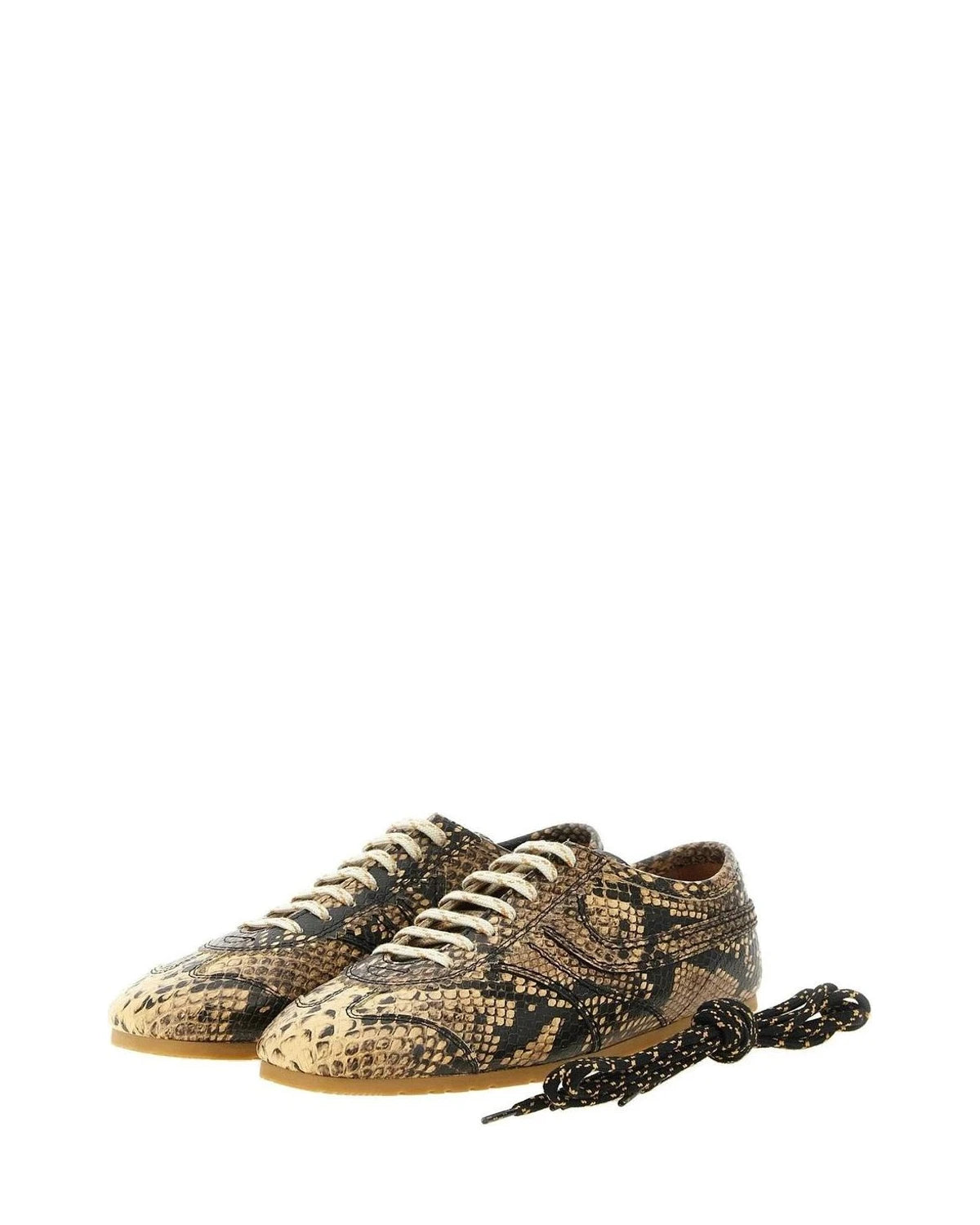 Dries Van Noten Sneakers in beige, Calfskin Leather β view 2