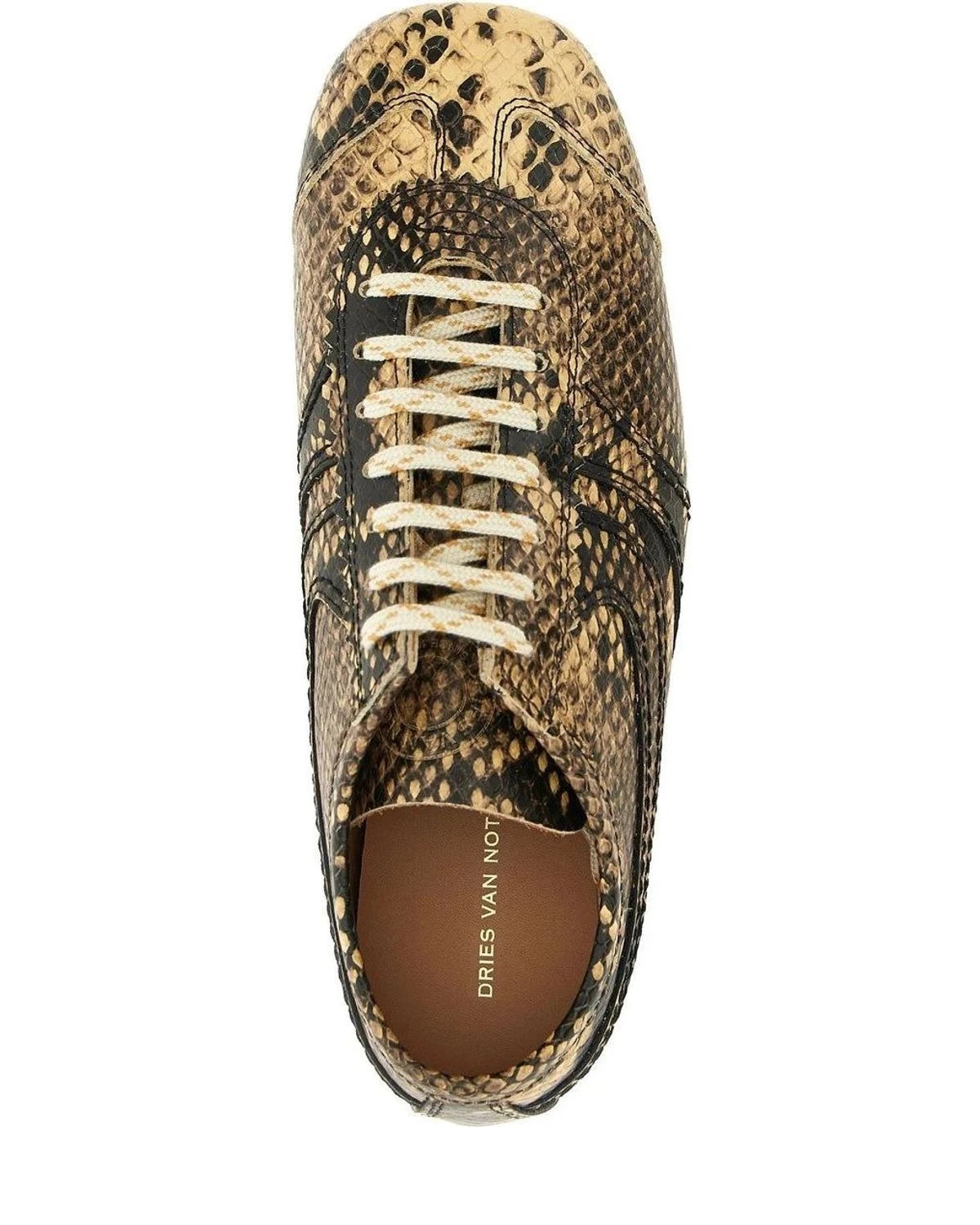 Dries Van Noten Sneakers in beige, Calfskin Leather β view 5