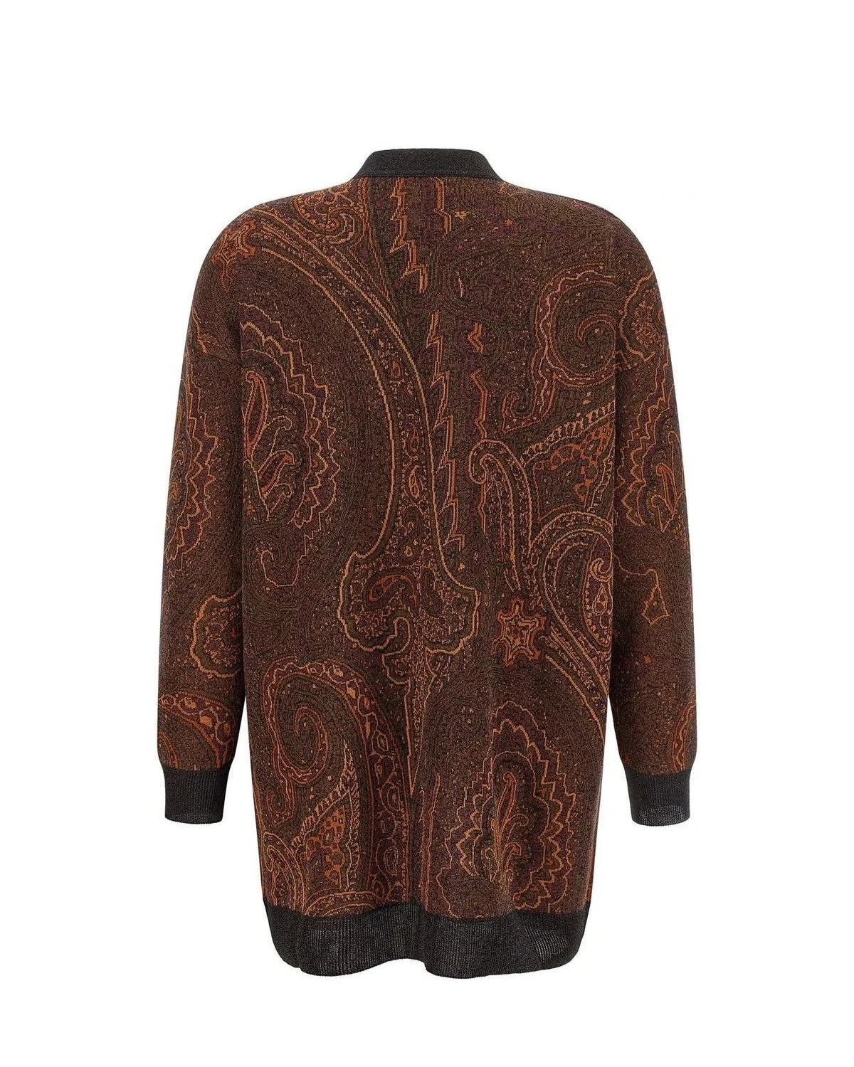 Etro Cardigan in brown — view 2