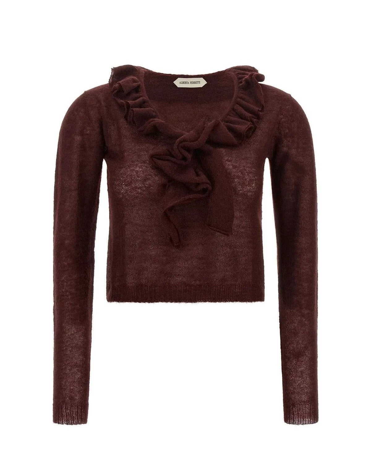 Alberta Ferretti Sweater in red