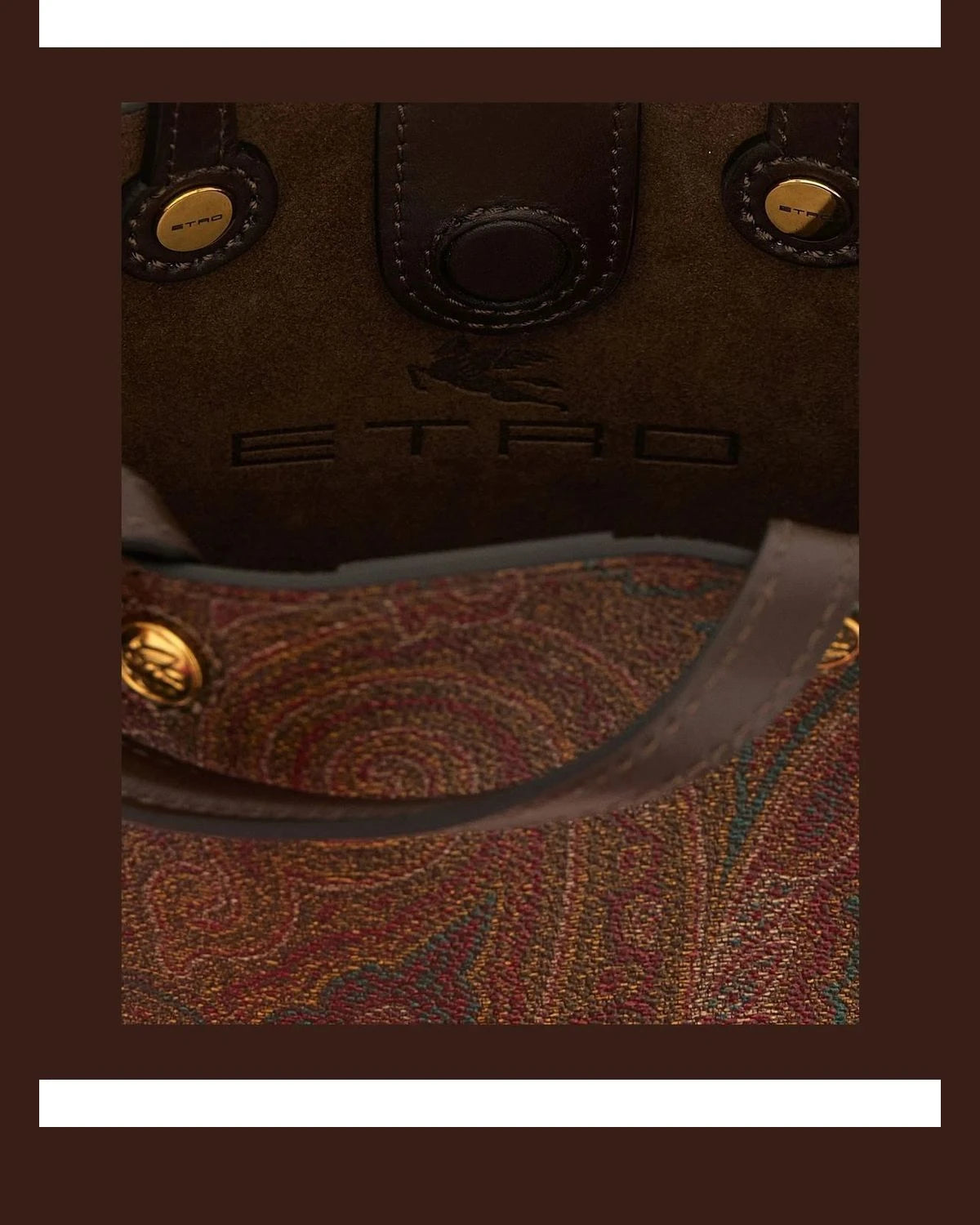 Etro Bucket Bag in multicolor — view 4