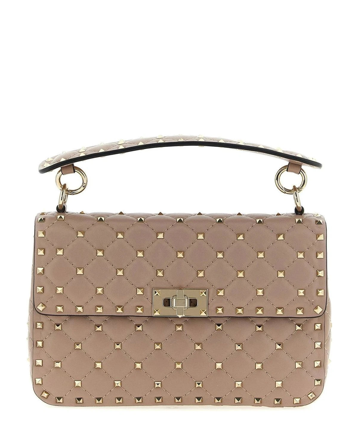Valentino Garavani Shoulder Bag in pink, Lamb Leather