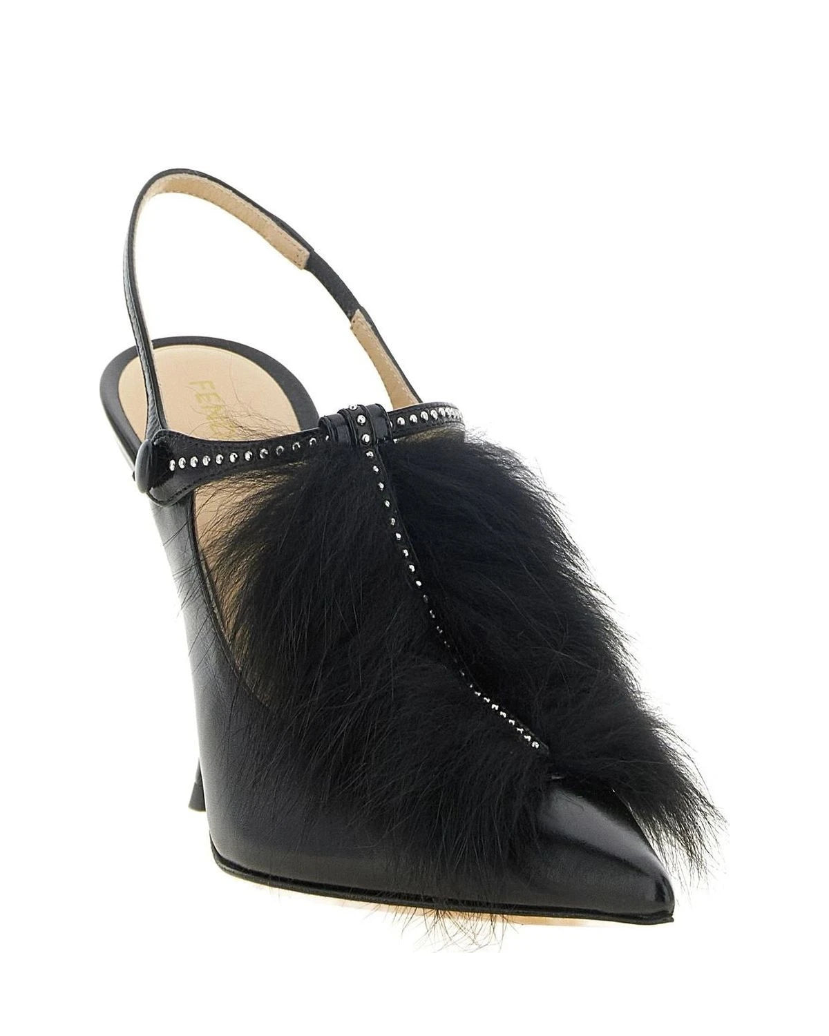 Fendi Pumps in black, Calfskin Leather — view 2