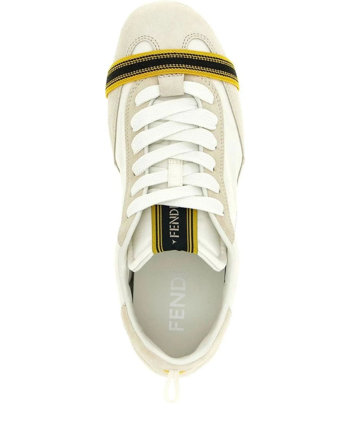 Fendi Sneakers in white, Calfskin Leather — view 4