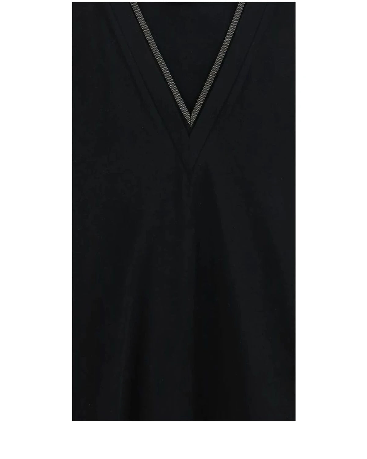 Brunello Cucinelli T-Shirt in black, Cotton — view 3