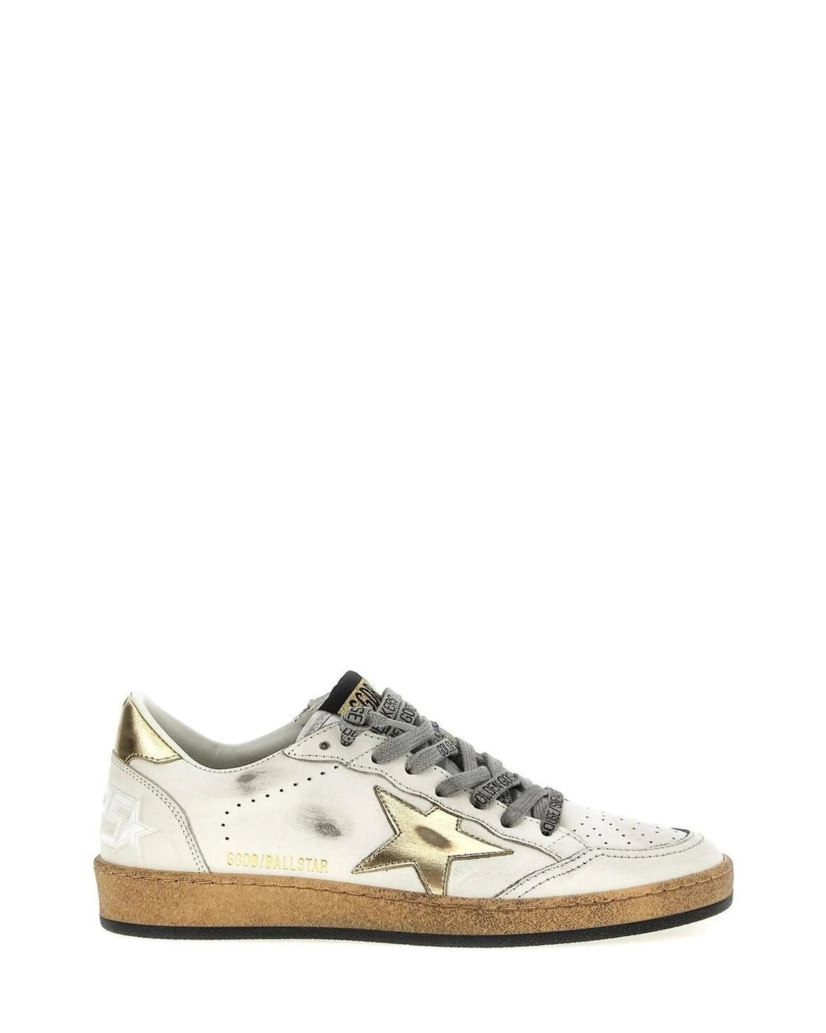 Golden Goose Sneakers in gold, Cow Leather