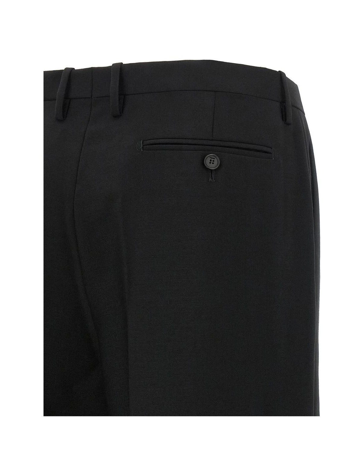 Fendi Trouser in black, Mohair — view 4