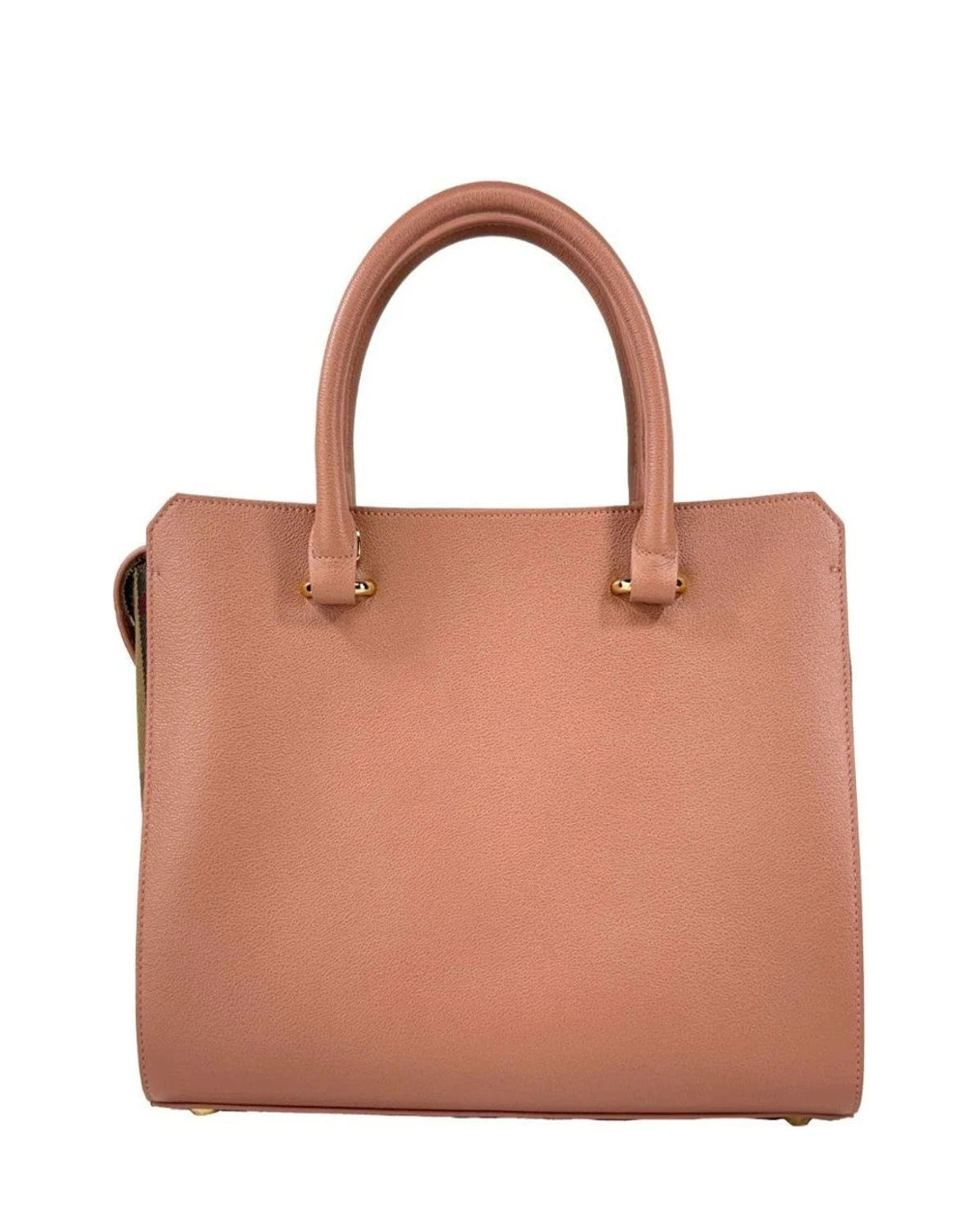 Burberry Satchel Bag in gold, Leather — view 2