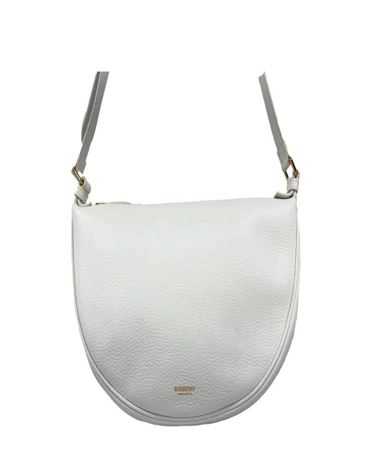 Burberry Cross Body Bag in gold, Grainy Leather