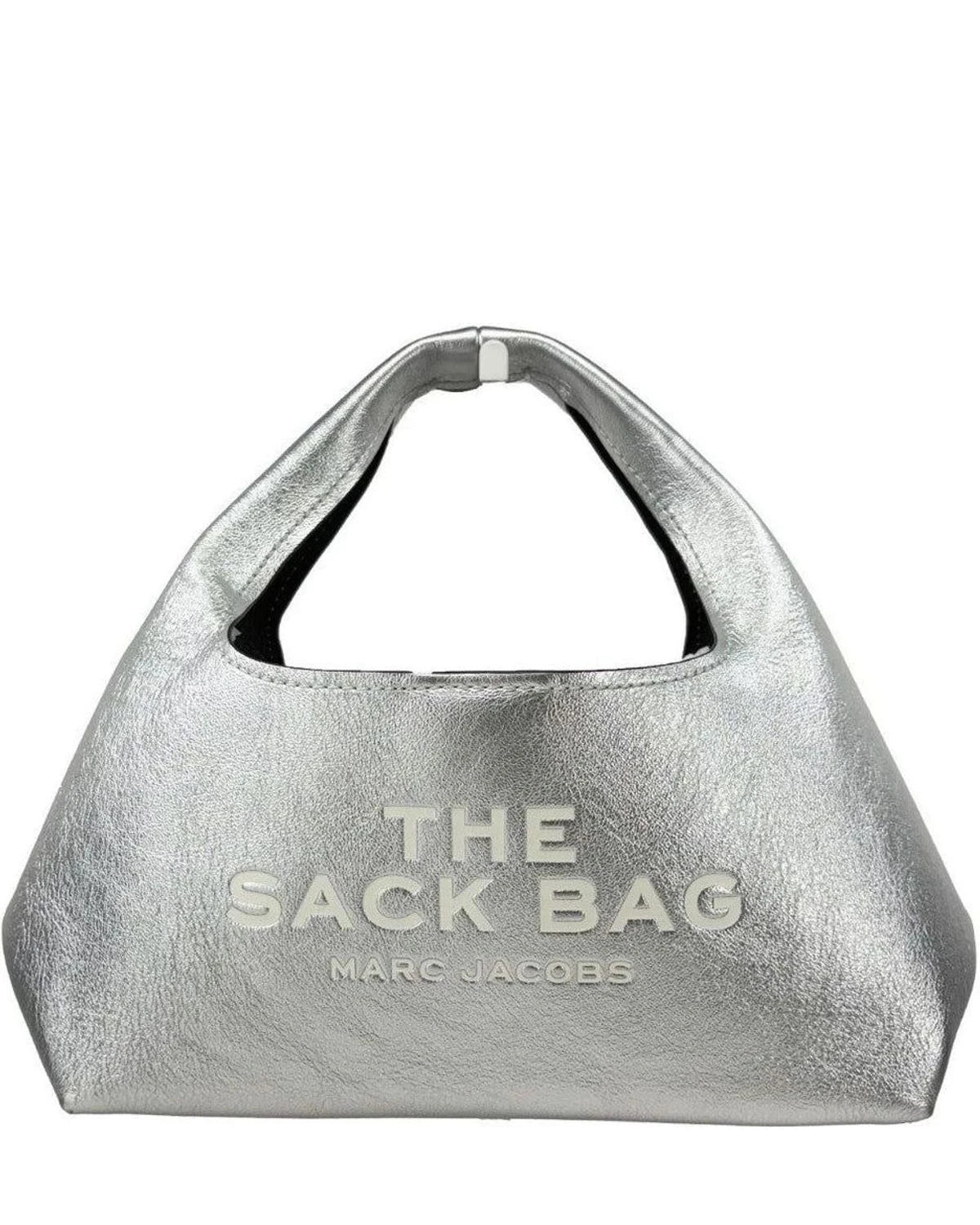 Marc Jacobs Bucket Bag in silver, Leather
