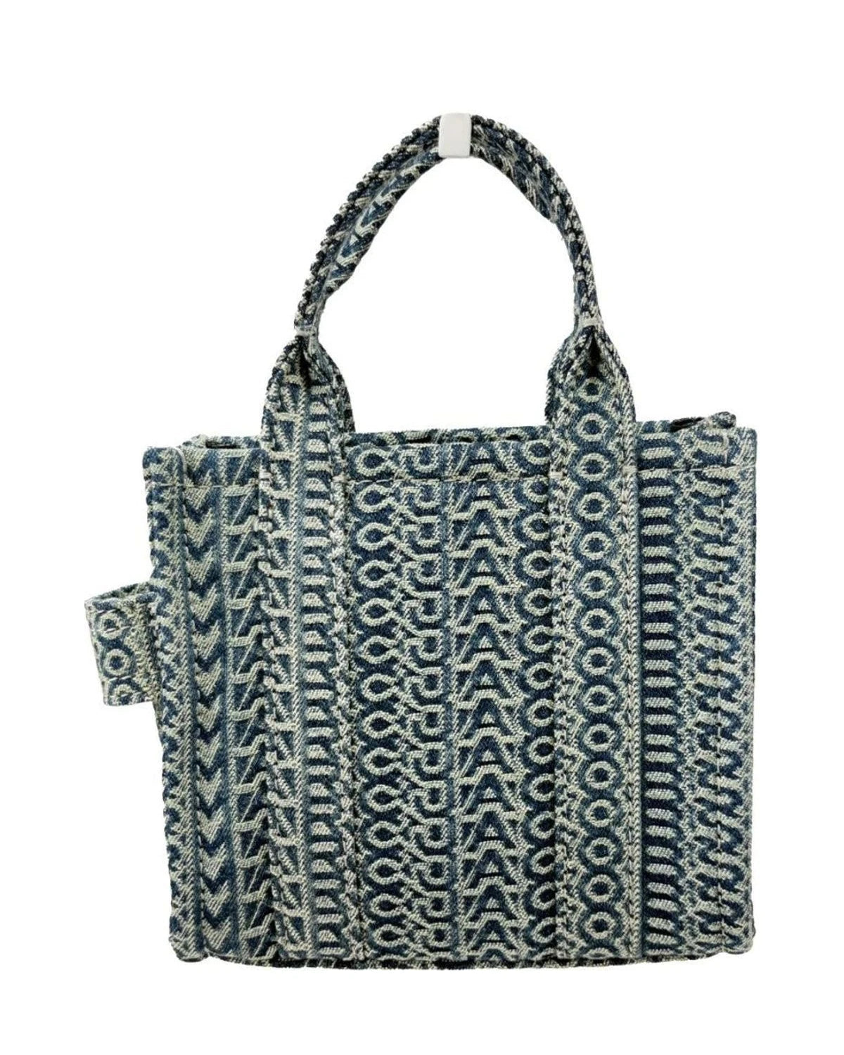Marc Jacobs Tote Bag in silver, Woven Jacquard — view 3