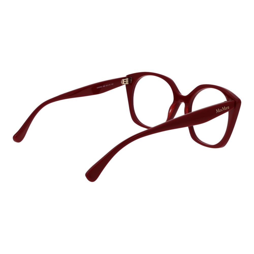 Max Mara Red Women Optical Frame Glam Steals