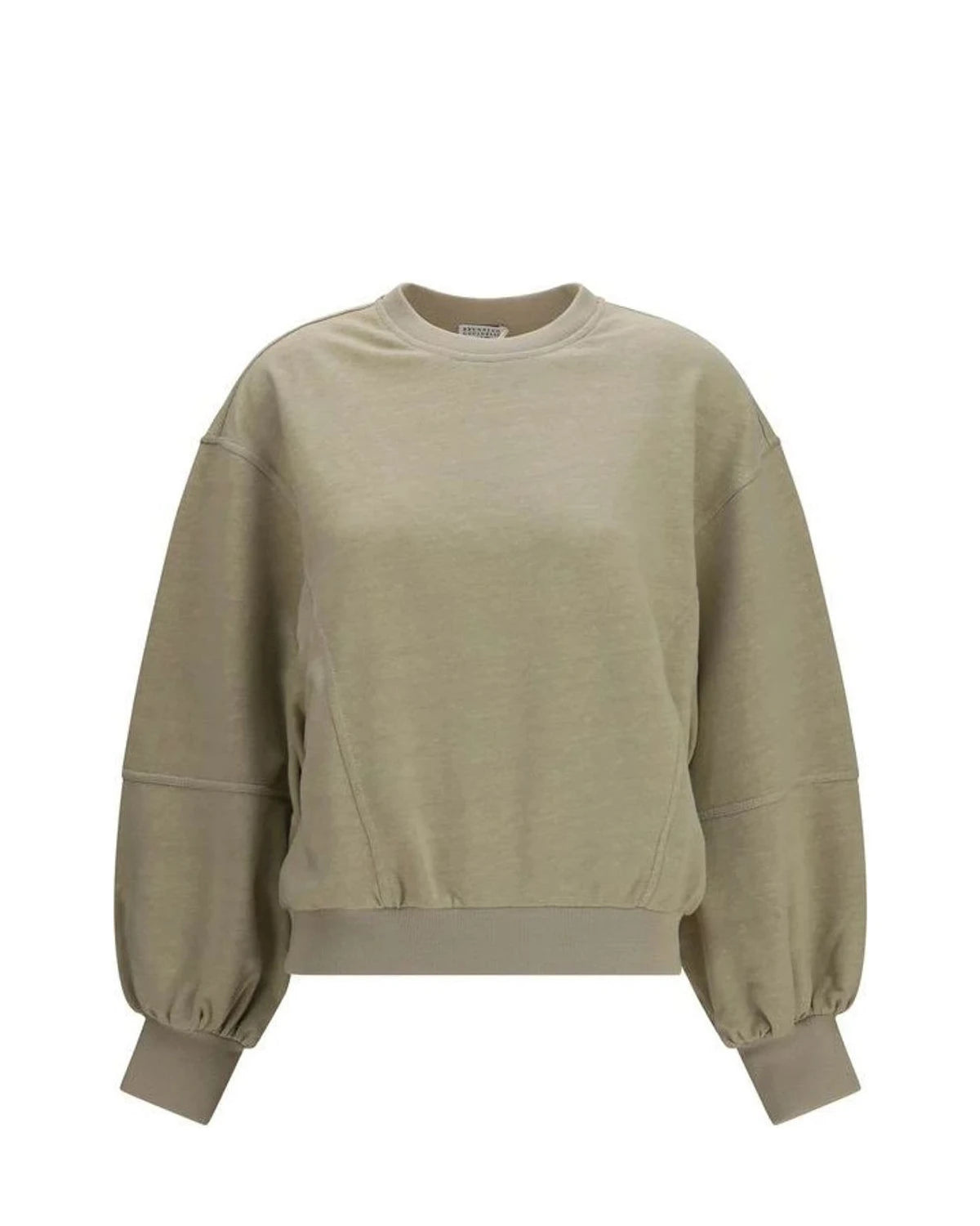 Brunello Cucinelli Sweatshirt in beige, Cotton