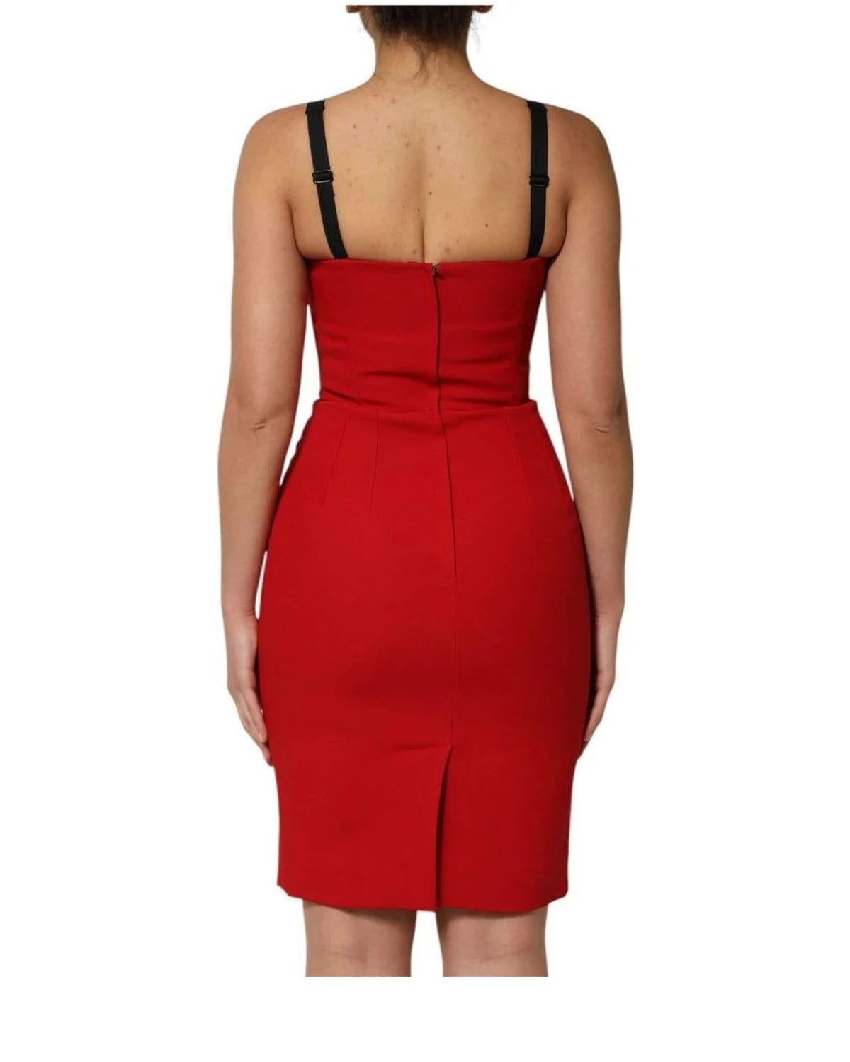 Dolce & Gabbana Dresse in red, Acetate โ view 3