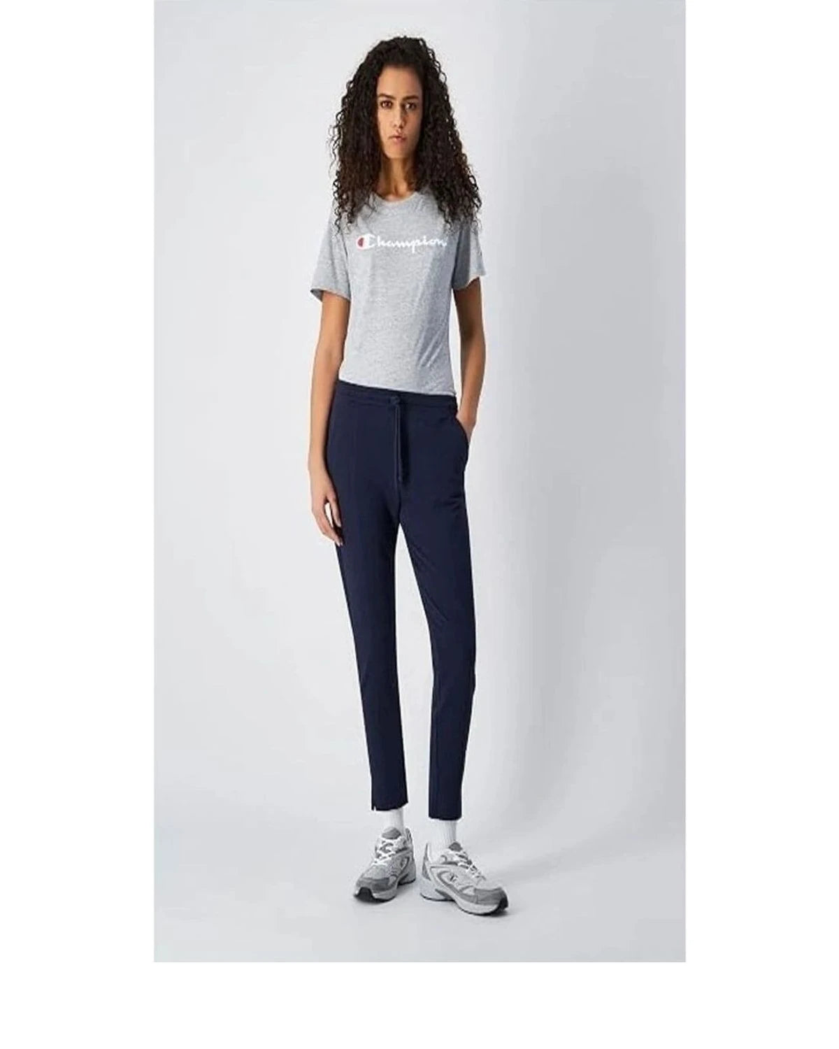 Champion Sweatpant in navy, Cotton โ view 4