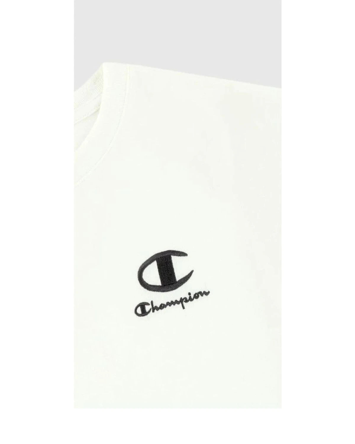 Champion T-Shirt in white, Cotton — view 3