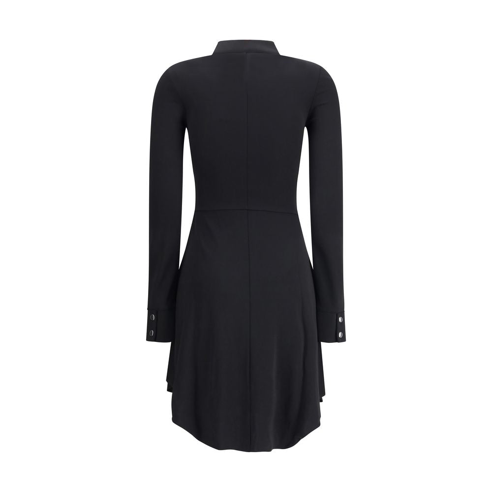 Courrèges Jersey Biker Crepe Zipped Dress Glam Steals