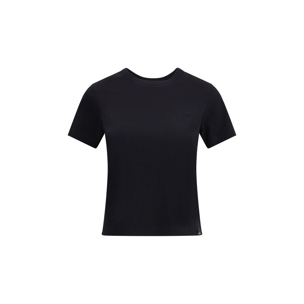 Courrèges Embroidered T-shirt Glam Steals